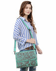 American Darling Crossbody Beautifully Hand Tooled Genuine Leather women bag western handbag purse