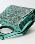 American Darling Crossbody Beautifully Hand Tooled Genuine Leather women bag western handbag purse