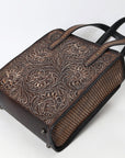 American Darling Tote Beautifully Hand Tooled Genuine Leather women bag western handbag purse
