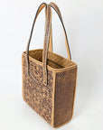 American Darling Tote Beautifully Hand Tooled Genuine Leather women bag western handbag purse