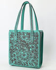 American Darling Tote Beautifully Hand Tooled Genuine Leather women bag western handbag purse