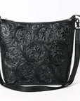 American Darling Large Crossbody Beautifully Hand Tooled Genuine Leather women bag western handbag purse