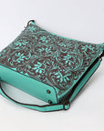 American Darling Large Crossbody Beautifully Hand Tooled Genuine Leather women bag western handbag purse