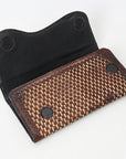 Clutch Beautifully Hand Tooled Genuine Leather women bag western handbag purse