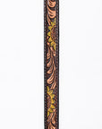 American Darling Hand tooled Hatband Genuine American Leather Western Adjustable Unisex