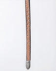 American Darling Hand tooled Hatband Genuine American Leather Western Adjustable Unisex