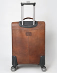 American Darling Travel Case Beautifully Hand Tooled Hair-On Genuine Leather women bag western Handbag Purse