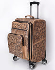 American Darling Travel Case Beautifully Hand Tooled Genuine Leather women bag western handbag purse