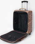 American Darling Travel Case Beautifully Hand Tooled Genuine Leather women bag western handbag purse