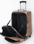 American Darling Travel Case Beautifully Hand Tooled Genuine Leather women bag western handbag purse