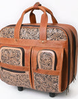 American Darling Travel Case Beautifully Hand Tooled Genuine Leather women bag western handbag purse