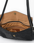 American Darling Clutch Hand Tooled Crocodile Embossed Genuine Leather Women Bag Western Handbag Purse