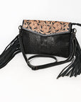 American Darling Clutch Hand Tooled Crocodile Embossed Genuine Leather Women Bag Western Handbag Purse