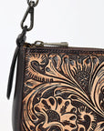 American Darling Small Crossbody Beautifully Hand Tooled Genuine Leather women bag western handbag purse