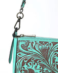 American Darling Small Crossbody Beautifully Hand Tooled Genuine Leather women bag western handbag purse