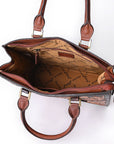 American Darling Hand Tooled Genuine Leather Tote Bag | Western Travel Bags College