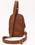 American Darling Hand Curved & Hair On Genuine Leather Sling Bag