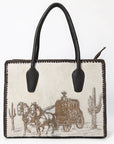ADBGM512 Tote Hair On Genuine Western Leather Women Bag
