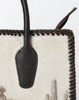 ADBGM512 Tote Hair On Genuine Western Leather Women Bag