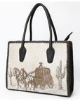 ADBGM512 Tote Hair On Genuine Western Leather Women Bag