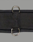 Hilason Western Horse Nylon Straight Saddle Cinch Girth Black Stainless Steel Buckle