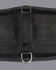 Hilason Western Horse Nylon Roper Saddle Cinch Girth Black Stainless Steel Buckle