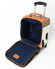 American Darling Travel Case Beautifully Hand Tooled Hair-On Genuine Leather women bag western handbag purse