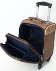 American Darling Travel Case Beautifully Hand Tooled Saddle Blanket Genuine Leather women bag western handbag purse