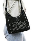 American Darling Crossbody Genuine Western Leather Women Bag ADBG1617A