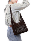 American Darling Crossbody Genuine Western Leather Women Bag ADBG1617A