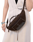 American Darling Fanny Pack Genuine Western Leather Women Bag