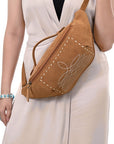 American Darling Fanny Pack Genuine Western Leather Women Bag