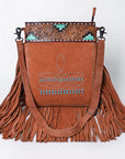 American Darling Cross Body Hand Tooled Suede Genuine Western Leather Women Bag Western Handbag Purse