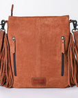American Darling Cross Body Hand Tooled Suede Genuine Western Leather Women Bag Western Handbag Purse