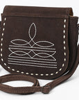 American Darling Cross Body Suede Genuine Western Leather Women Bag Western Handbag Purse