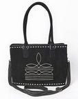 American Darling Tote Suede Genuine Leather Women Bag Western Handbag Purs