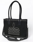 American Darling Tote Suede Genuine Leather Women Bag Western Handbag Purs