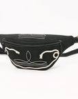 American Darling Suede Bag Genuine Leather Fanny Pack Bag