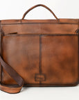 OHLAY Briefcase Genuine Leather women bag western Bag OHM118B