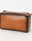 OHLAY Toiletry Genuine Leather women bag western Bag OHM119A