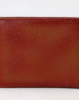 OHLAY Rodeo Genuine Leather Western Bifold Wallet For Men Mahogany