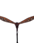 Bar H Equine American Leather Horse Saddle Tack One Ear Headstall Brown