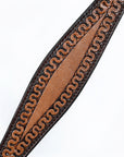 COMFYTACK Western Horse Headstall Breast Collar Set American Leather Tan