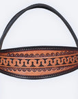COMFYTACK Western Horse Headstall Breast Collar Set American Leather Tan