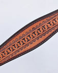 COMFYTACK Western Horse Headstall Breast Collar Set American Leather Tan