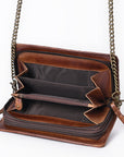 American Darling Clutch Genuine Leather Women Bag Western Handbag Purse