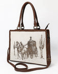 American Darling Tote Genuine Western Leather Women Bag ADBGM520