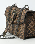 American Darling Small Crossbody Beautifully Hand Tooled Genuine Leather women bag western handbag purse