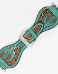 American Darling Cactus Hand Tooled Men Women Genuine Leather I watch Strap