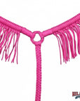Hilason Horse Breast Collar – Flat Braided Paracord with Fringes